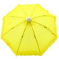 thumbnail image 1 of Yellow Umbrella with Ruffle 5" (Each), 1 of 3