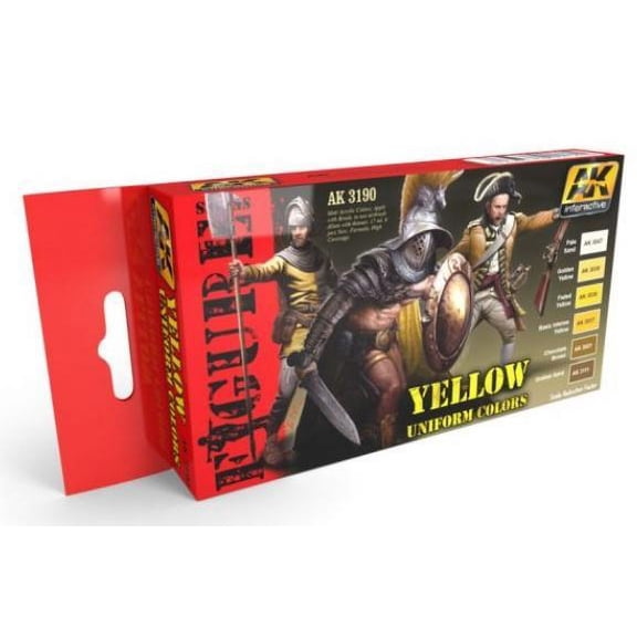 Yellow Uniform Colors Set New