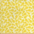 thumbnail image 1 of Yellow Upholstery Fabric by the Yard, Yellow Tropical Exotic Pineapple Fruit Pattern with Dots Little Circles, Decorative Fabric for DIY and Home Accents, White and Yellow by Ambesonne, 1 of 4