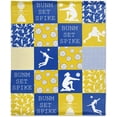 thumbnail image 1 of Yellow Volleyball Blanket, Volleyball Gift for Boy Men Girl Teens Volleyball Throw Blanket Sport Ball Game 50"x60" for Teens Warm Cozy Soft Plush Lightweight Bedding Sofa and Living Room, 1 of 1