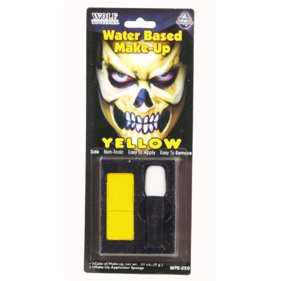 Wolfe FX Face Paint w/ Applicator - Essential Yellow ( 9 gm)