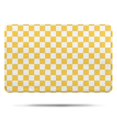thumbnail image 1 of Yellow White Checkerboard Checkered Pattern Bathroom Rugs Mat,Non Slip Microfiber Bathroom Rug,Rubber Backing,Soft Bathroom Mats for Bathroom Floor,Tub and Shower,17x27in(43x68cm), 1 of 4