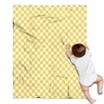 thumbnail image 1 of Yellow and White Checkerboard Pattern Blanket,Comfortable Soft Lamb Wool Throw Blanket,All Season,Warm Lightweight Blankets for Sofa Bed Couch Living Room Chair,30"x40", 1 of 4