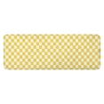 thumbnail image 1 of Yellow and White Checkerboard Pattern Kitchen Rug Mat,Kitchen Runner Rugs Non Skid Washable,Decorative Kitchen Floor Mats for Kitchen,Sink,Laundry,17"x47.2", 1 of 7
