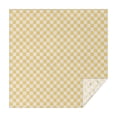thumbnail image 1 of Yellow and White Checkerboard Pattern Square Tablecloth,Waterproof Square Table Cover,Wipeable Spillproof Washable Table Cover for Home Kitchen Party Decor 42"X42"(107x107cm), 1 of 6
