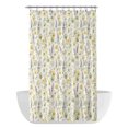 thumbnail image 1 of Yellow Wildflowers Shower Curtain - Water Repellent Fabric Shower Curtains Washable, Chic Floral Classic Botanical Decorative Polyester Cloth Bathroom Curtains Modern Bath Decor 36"x72", 1 of 8