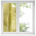 thumbnail image 1 of Yellow Window Privacy Film, Retro Oil Painting Modern Abstract Art Aesthetics Static Cling UV Sun Blocking Heat Control Window Tint, Non-Adhesive One Way Windows Privacy Cover 19.6''x39.3'', 1 of 7