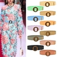 thumbnail image 1 of Yellow Women Belts Polypropylene Summer for Jeans Dress Thin Waist Belt for Ladies One Size, 1 of 3