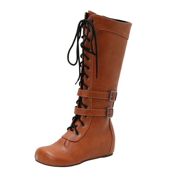 Yellow Women Boots With Versatile Aesthetic Comfortable For Mix And Match