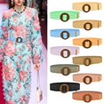 thumbnail image 1 of Yellow Women Belts Polypropylene Summer for Jeans Dress Thin Waist Belt for Ladies One Size, 1 of 3