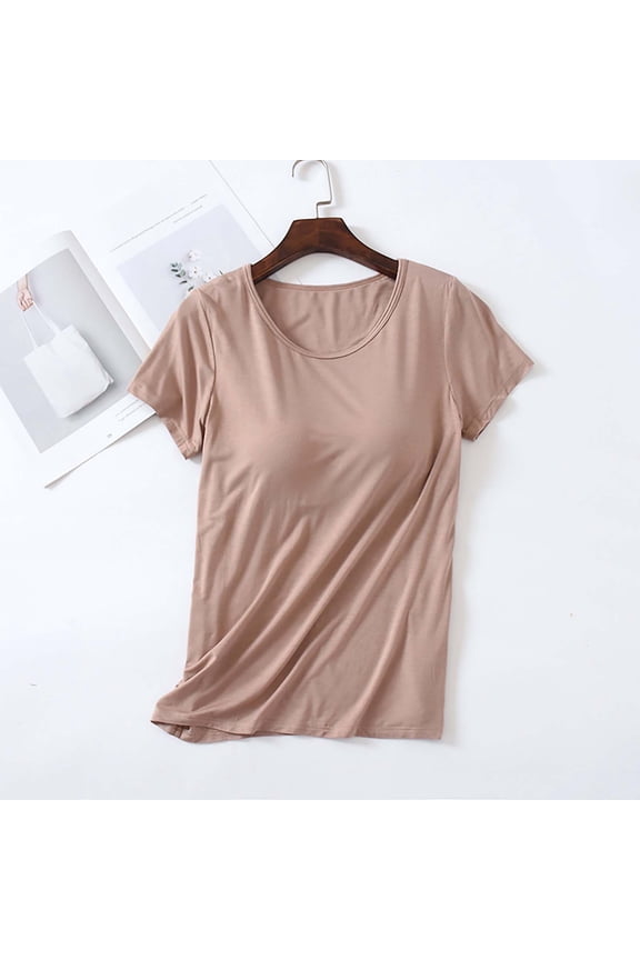 Yellow Women's Tanks, Yoga Gym Tops Workout Tank Tops Strap Padded Undershirts Cotton Camisole Vest Top Seamless Sleeping Vest Bra Top,Women's Tanks & Camis M