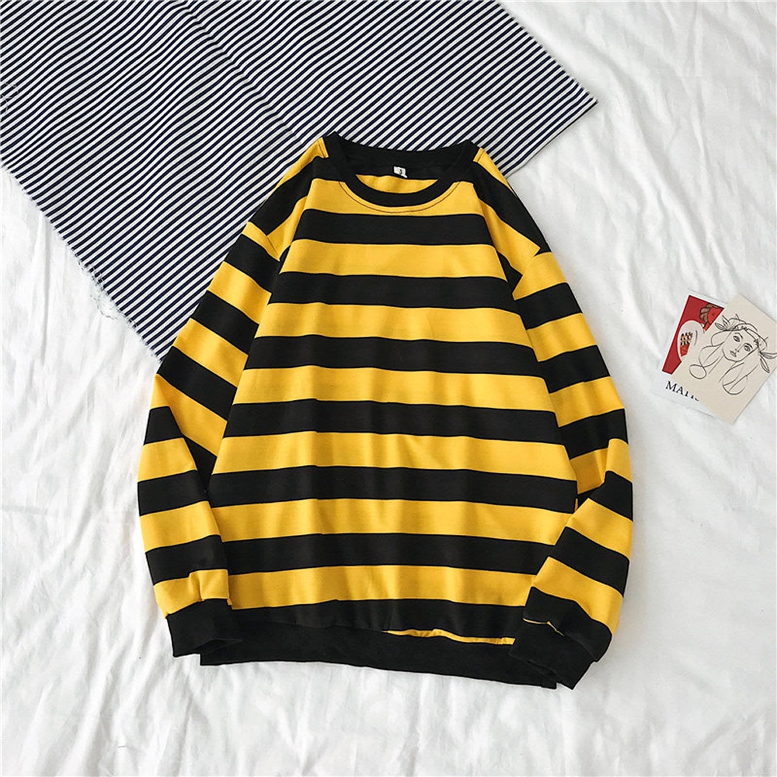 JOGGEIL "Aunt" Gift T-Shirt For Women - Long Sleeve Crew Neck Casual Sweatshirt