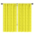 thumbnail image 1 of Yellow Woven Texture Pattern Kids Curtains,Childrens Insulated Curtains Set Of 2,Bedroom Essentials,Teen Room Decor 42"X84", 1 of 5