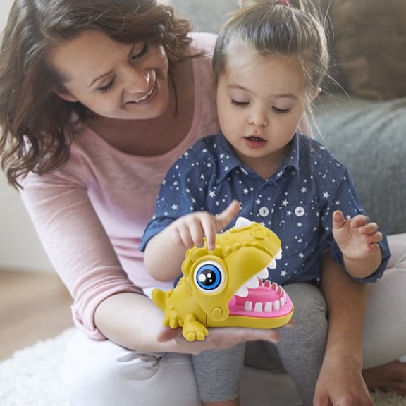 Yellow Yellow Dog Biting Finger Game Toy For Kids Desktop Interactive Trick Play
