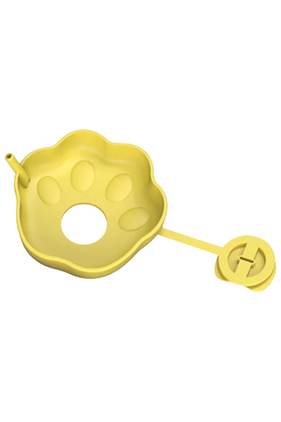 Yellow Yellow Leak-Proof Frozen Treat Guard Ergonomic Design Soft Silicone Food Safe Accessory #BV3a0