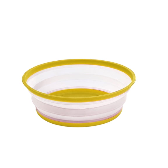 Yellow Yellow Plastic Microwave Splatter Cover Vented Foldable Design Food Guard For Reheating Cooking Dishwasher Safe