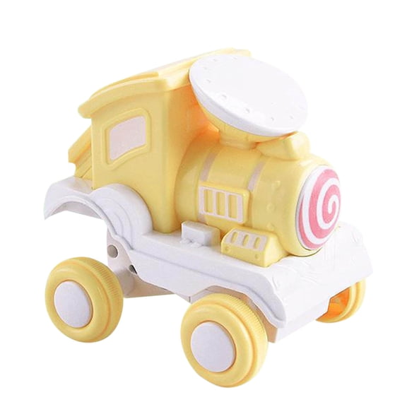 Yellow Yellow Stunt Dumper Toy Car Abs Press Rolling 360 Degree Small Train Cool Children Inertial Vehicle