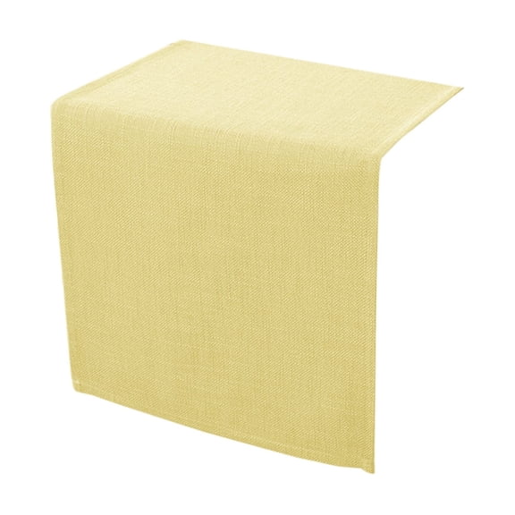 Yellow Yellow Woven Table Runner For Dining Table Decor Party Buffet Home Kitchen Decoration Elegant Fringe