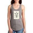 thumbnail image 1 of Yellow-rump Warbler Racerback Tank Women -John James Audubon Designs, Female Large, 1 of 4