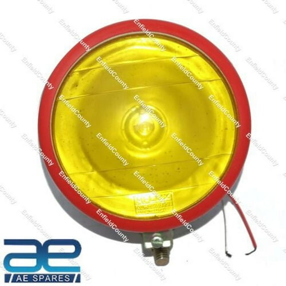 Yellow work light Spot lamp Assembly For tractors Universal Fit