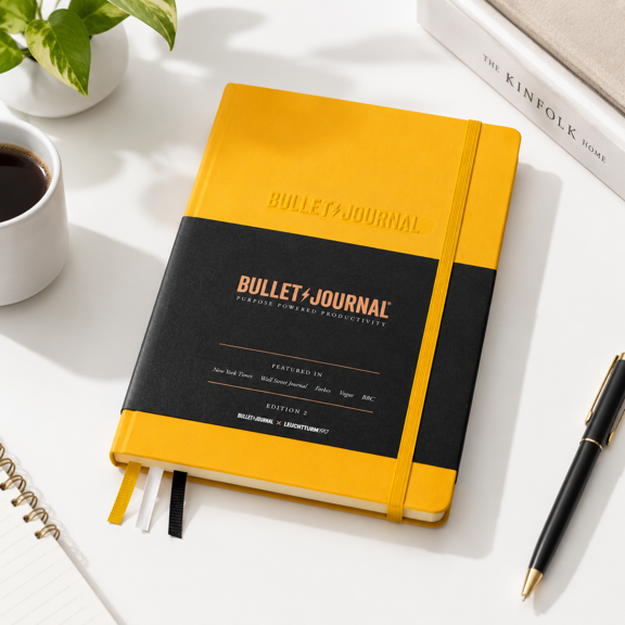 Yellow24 A5 Medium Official Journal Edition 2 Journal Notebook with 204 Pages