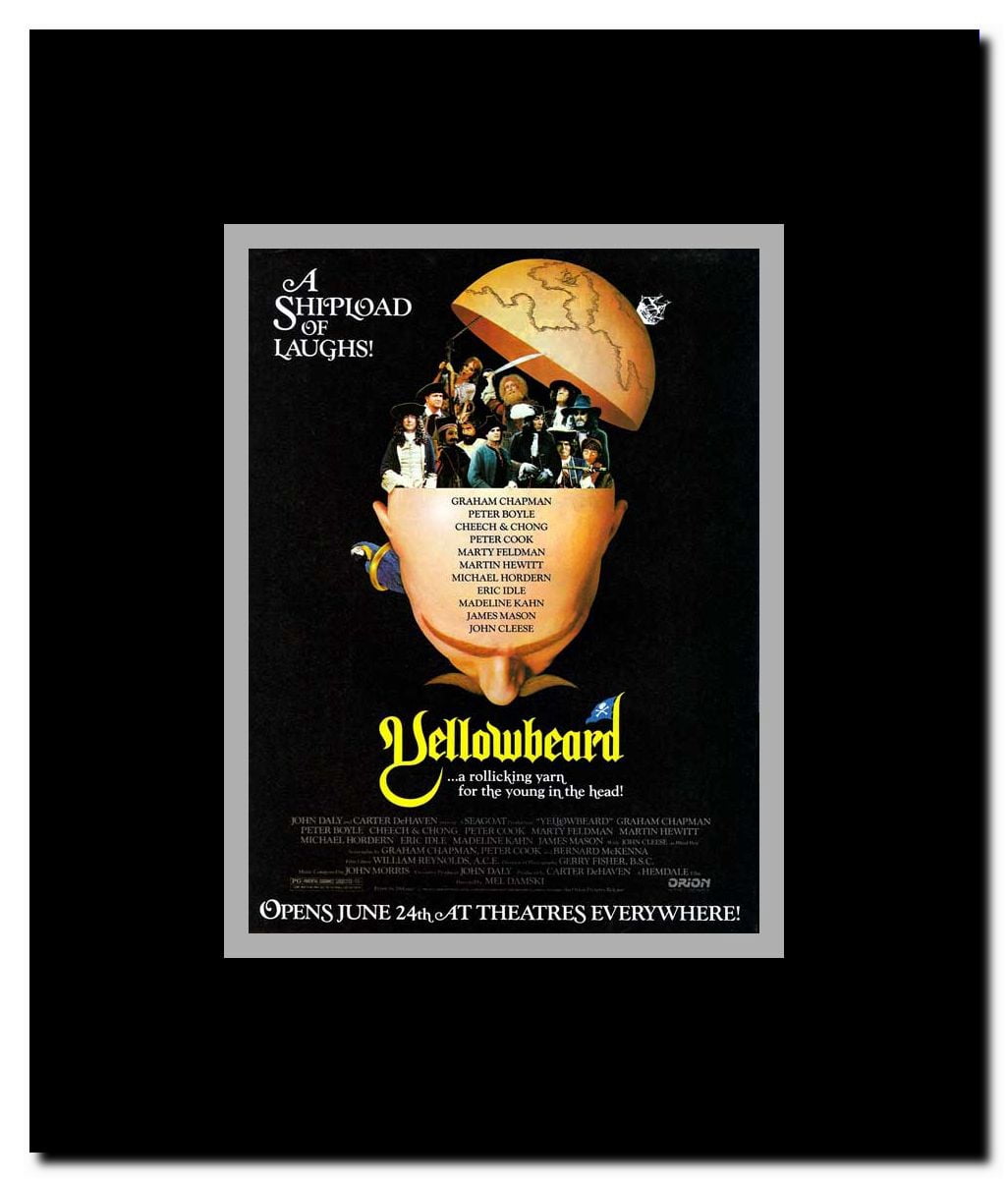 Yellowbeard Framed Movie Poster