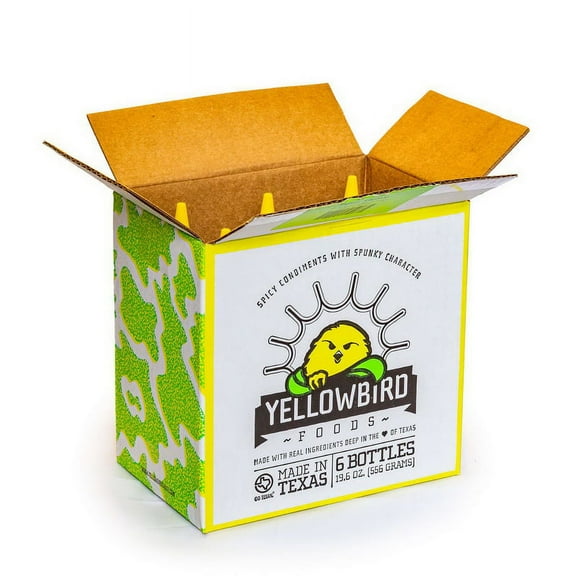 Yellowbird Foods Serrano Sauce, 19.6 Ounces, 6 Per Case