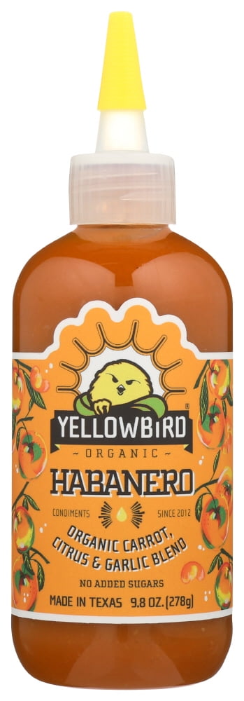 Yellowbird Habanero Pepper Hot Sauce, 9.8 Oz