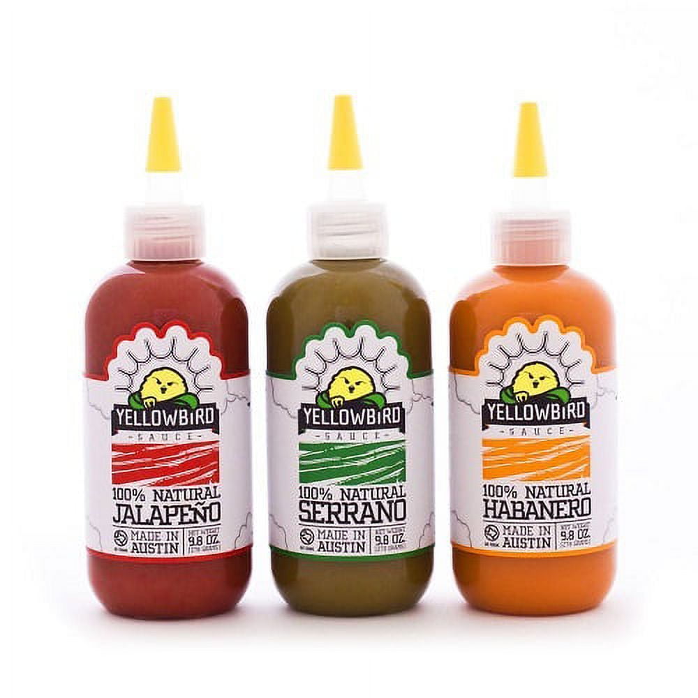 Yellowbird Hot Sauce 9.8 Oz Combo Pack