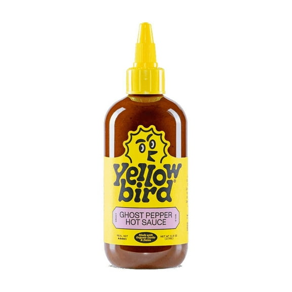 Yellowbird Non-GMO Paleo Organic Sauce Ghost Pepper - 9.8 oz Pack of 2