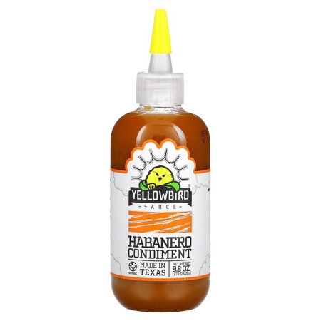 Yellowbird Sauce Habanero Condiment 9.8 oz (278 g) Pack of 3