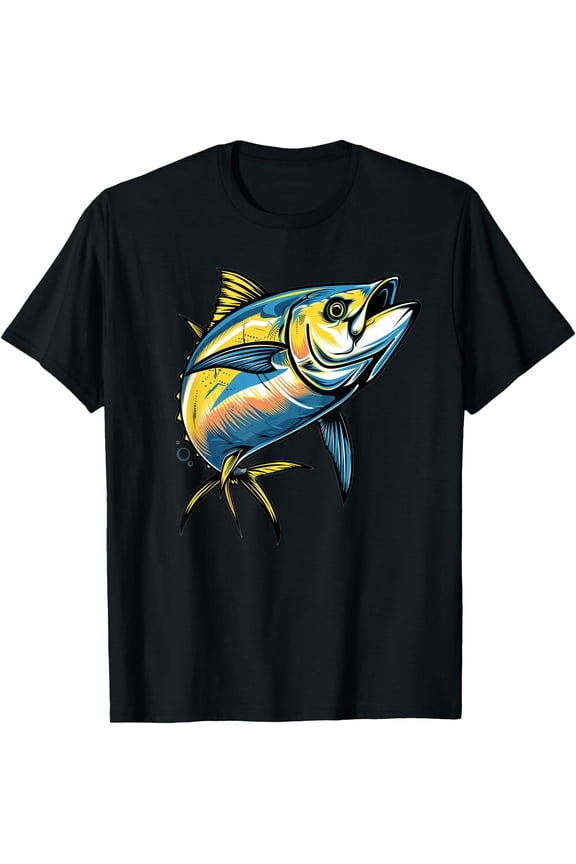 Yellowfin Tuna Design T-Shirt