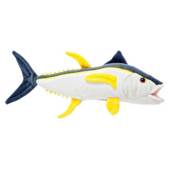 Yellowfin Tuna, Fish, Realistic, Lifelike, Stuffed, Soft, Toy, Educational, Animal, Kids, Gift, Very Nice Plush Animal 10" F2406 BB54