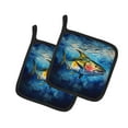 thumbnail image 1 of Yellowfin Tuna Pair of Pot Holders, 1 of 64
