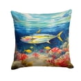 thumbnail image 1 of Yellowfin Tuna Throw Pillow 14 in x 14 in, 1 of 2