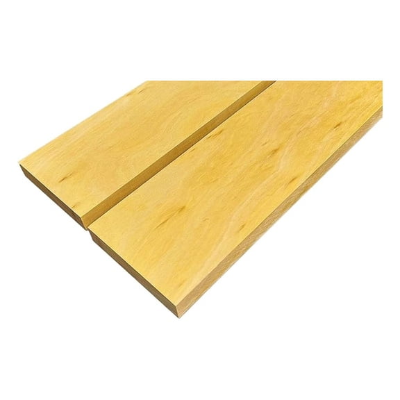 Yellowheart Lumber Boards 3/4" x 4" (2pcs) (3/4" x 4" x 36")