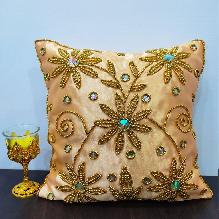 Beaded fall pillows 2025