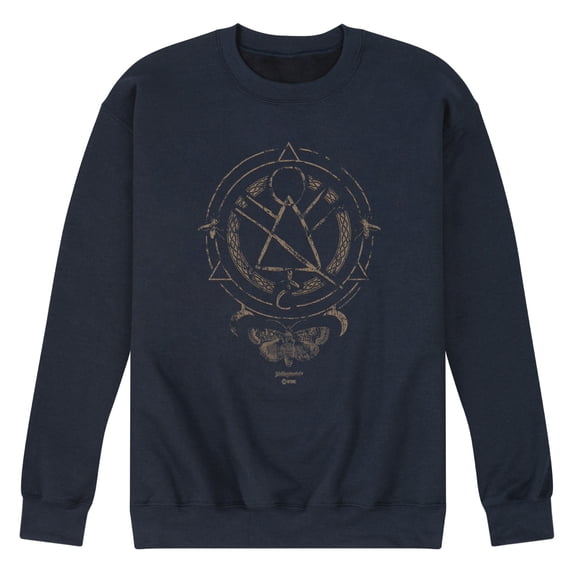 Yellowjackets - Moth Symbols - Men's Crew Neck Fleece Pullover