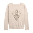 thumbnail image 1 of Yellowjackets - Moth Symbols - Women's Lightweight French Terry Long Sleeve Shirt, 1 of 5