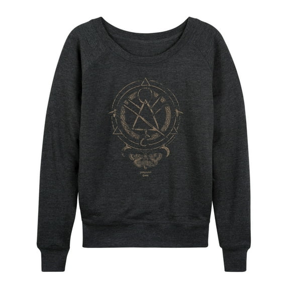 Yellowjackets - Moth Symbols - Women's Lightweight French Terry Long Sleeve Shirt