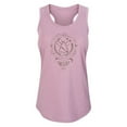 thumbnail image 1 of Yellowjackets - Moth Symbols - Women's Racerback Tank Top, 1 of 5