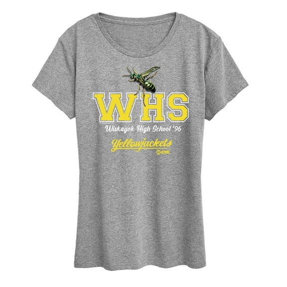 Yellowjackets - Wiskayok High School Logo - Women's Short Sleeve Graphic T-Shirt