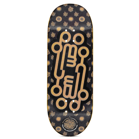 Yellowood Fingerboard Deck - Vitton Logo 33mm