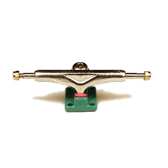 Yellowood X4 Fingerboard Y-Trucks Silver and Blue