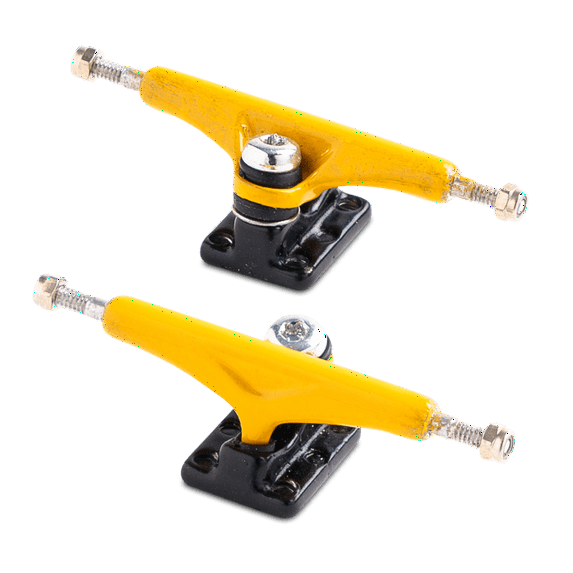 Yellowood X4 Fingerboard Y-Trucks Yellow and Black