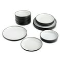 Yellowstone 12Piece Ceramic Dinnerware Set, Beth Collection