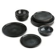 Yellowstone 12Piece Ceramic Dinnerware Set, Rip Collection