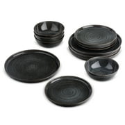 Yellowstone Rip 12-Piece Ceramic Dinnerware Set