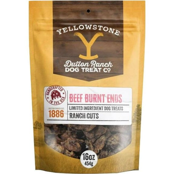 Yellowstone YS-RC-BE-16 16 oz Ranch Cuts Burnt Ends Dog Treats