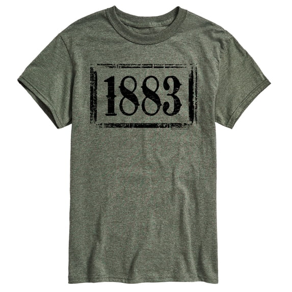 Yellowstone - 1883 Logo - Men's Short Sleeve Graphic T-Shirt